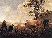 CUYP, Aelbert Landscape near Rhenen df oil painting artist